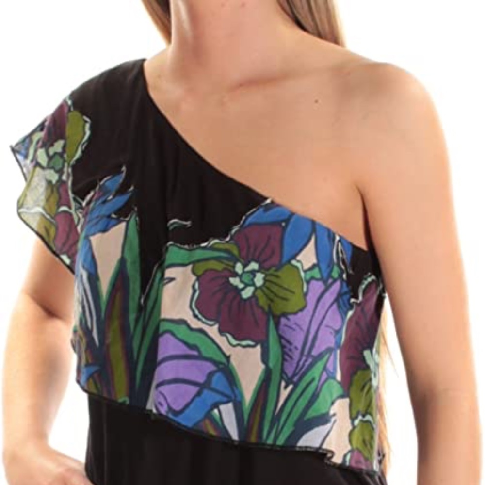 Annka Bubble One-Shoulder Top Small